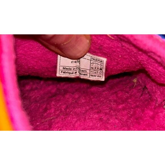 Crocs Tie Dye Rainbow Fleece Lined Dual Comfort Slip On Clogs M4 W6 fuzzy - Picture 5 of 11